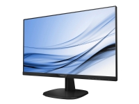 Philips V-line 243V7QDAB - LED-skjerm - 24 (23.8 synlig) - 1920 x 1080 Full HD (1080p) @ 60 Hz - IPS - 250 cd/m² - 1000:1 - 5 ms - HDMI, DVI-D, VGA - høyttalere - teksturert svart