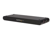 StarTech.com Universal Laptop USB Docking Station w/VGA Audio Ethernet - Dokkingstasjon - USB - 100Mb LAN - for P/N: ARMPIVOT, ARMPIVOTE, ARMPIVOTE2, ARMPIVSTND, ARMSLIM, ARMUNONB, ARMUNONB1, FPPNEUSTND