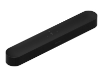 Sonos Beam (Gen 2) - Lydplanke - trådløs - Ethernet, Fast Ethernet, Wi-Fi - Appstyrt - svart