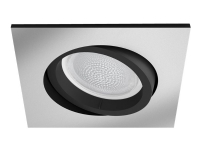 Philips Hue White Color Ambiance Centura Indbygningsspot Firkantet Aluminium - BT