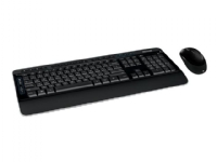 Microsoft Wireless Desktop 3050 - Tastatur- og mussett - trådløs - 2.4 GHz - Nordisk