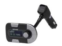 Denver DAB-11, Digitalt, DAB+,FM, 87,6 - 107,9 MHz, LCD, 3.5mm, Cigartenner/lighter