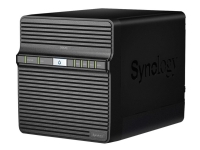 Synology Disk Station DS420j - NAS-server - 4 brønner - RAID 0, 1, 5, 6, 10, JBOD - RAM 1 GB - Gigabit Ethernet - iSCSI støtte