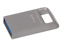 Kingston DataTraveler Micro 3.1 - USB-flashstasjon - 64 GB - USB 3.1