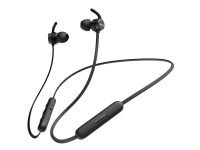 Philips TAE1205BK - Ørepropper med mikrofon - i øret - Bluetooth - trådløs - svart