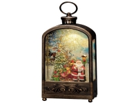 Konstsmide 4279-000 LED-Laterne Julemand Varmhvid LED (RGB) Brun Fyldt med vand, Timer