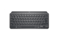 Logitech MX Keys Minimalist Wireless Illuminated Keyboard - Tastatur - trådløs - 2.4 GHz - Graphite - Nordic