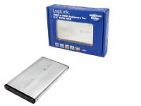 LogiLink Enclosure 2,5 inch S-ATA HDD USB 2.0 Alu - Drevkabinett - 2.5 - SATA 1.5Gb/s - USB 2.0