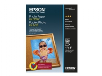 Epson - Blank - 102 x 152 mm - 200 g/m² - 500 ark fotopapir - for EcoTank ET-2750, 2751, 2756, 2850, 2851, 2856, 4750, 4850 Expression Home HD XP-15000