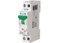EATON Automatsikring, 1 Polet + N, 4A, C-Karakteristik, 6 kA, 230 V, bredde 1 moduler