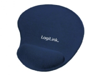 LogiLink - Musematte med håndleddsstøtte - blå