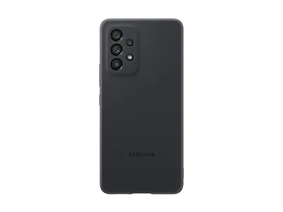 Galaxy A53 5G Silikondeksel (black)