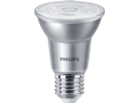 Philips MASTER LEDspot PAR, 6 W, 50 W, E27, 500 lm, 25000 timer, Varm hvit