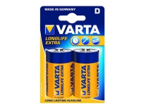 Varta Longlife 04120 - Batteri 2 x D - Alkalisk