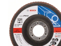 Bosch Accessories 2608607352 Flap Disc Diameter 115 mm Diameter indv. 22.23 mm 1 stk