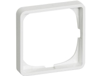LAURITZ KNUDSEN FUGA® ramme Baseline 50, 1 modul, hvid.