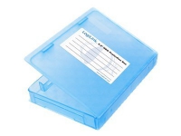LogiLink 2.5 HDD Protection Box for 1 HDD - Beskyttelsesboks for harddisk - blå