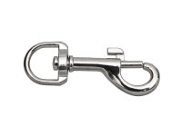 Karabinhage med drejelig ring SWG 680 154 751 80 (L x B) 52 mm x 11 mm
