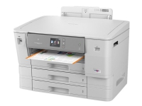 Brother HL-J6100DW - Skriver - farge - Dupleks - ink-jet - A3/Ledger - 1200 x 4800 dpi - opp til 22 spm (mono) / inntil 20 spm (farge) - kapasitet: 850 ark - USB 2.0, LAN, Wi-Fi(n), USB-vert, NFC