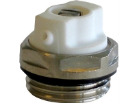 PETTINAROLI Luftskrue med o-ring krom 1/2
