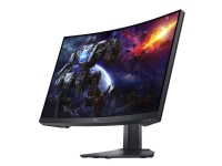 Dell S2422HG - LED-skjerm - kurvet - 23.6 (23.55 synlig) - 1920 x 1080 Full HD (1080p) @ 165 Hz - VA - 350 cd/m² - 3000:1 - 1 ms - 2xHDMI, DisplayPort - med 3 års Advanced Exchange Basic Warranty