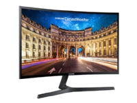Samsung C27F398FWR - LED-skjerm - kurvet - 27 - 1920 x 1080 Full HD (1080p) @ 60 Hz - VA - 250 cd/m² - 3000:1 - 4 ms - HDMI, DisplayPort - svart