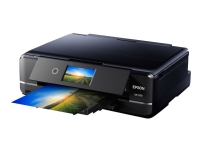Epson Expression Photo XP-970 Small-in-One - Multifunksjonsskriver - farge - ink-jet - A4 (210 x 297 mm) (original) - A3 (medie) - opp til 8.1 spm (kopiering) - opp til 8.5 spm (trykking) - 100 ark - USB 2.0, LAN, Wi-Fi(n), USB-vert