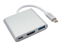 Akyga AK-AD-57 - Portreplikator - USB-C 3.1 - HDMI