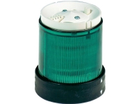 SCHNEIDER ELECTRIC Lystårn element XVB Ø70 mm. Grøn fast lys med LED. 24 V AC DC