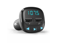 Energy Sistem 44824, Digitalt, FM, 87,5 - 108 MHz, LED, Cigar Tenner /lighter, USB Type-A