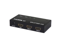 SAVIO CL-42 1x2 HDMI Splitter - Video/lyd-splitter - 2 x HDMI - stasjonær
