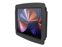 Compulocks Space iPad Pro 12.9-inch 5th/4th/3rd Gen Security Display Enclosure - Innhegning - for nettbrett - låsbar - aluminium - svart - skjermstørrelse: 12.9 - monteringsgrensesnitt: 100 x 100 mm - veggmonterbar - for Apple 12.9-inch iPad Pro (3.