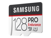 Samsung PRO Endurance MB-MJ128GA - Flashminnekort (microSDXC til SD-adapter inkludert) - 128 GB - UHS-I U1 / Class10 - microSDXC UHS-I