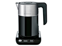 Bosch Styline TWK8613P - Kjele - 1.5 liter - 2.4 kW - svart/rustfritt stål