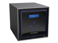 NETGEAR ReadyNAS 424 - NAS-server - 4 brønner - 8 TB - HDD 2 TB x 4 - RAID 0, 1, 5, 6, 10, JBOD - RAM 2 GB - Gigabit Ethernet - iSCSI support