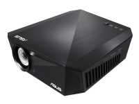 ASUS F1 - DLP-projektor - RGB LED - portabel - 3D - 1200 lumen - Full HD (1920 x 1080) - 16:9 - 1080p - kortkast fast linse - 802.11ac trådløs - svart