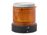 SCHNEIDER ELECTRIC Lystårn element XVB Ø70 mm. Orange fast lys med LED. 24 V AC DC