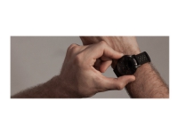 Withings Steel HR Sport - 40 mm - rustfritt stål - aktivitetssporer med bånd - silikon - håndleddstørrelse: inntil 230 mm - monokrom - Bluetooth - 49 g