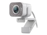 Logitech StreamCam - Webkamera - farve - 1920 x 1080 - 1080p - audio - USB-C 3.1 Gen 1 - MJPEG, YUY2 - WHITE