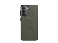 UAG Rugged Case for Samsung Galaxy S21 5G [6.2-inch] - Civilian Black - Baksidedeksel for mobiltelefon - oliven - for Samsung Galaxy S21 5G