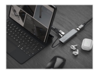 LINQ LQ48012 7 in 2 TB Hub Pro Edition - Dokkingstasjon - USB-C 3.1 / Thunderbolt 3 - HDMI, Thunderbolt