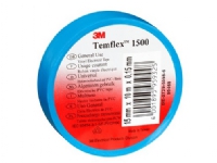3M Temflex™ 1500 TEMFLEX150015X10BL Isoleringsbånd Temflex 1500 Blå (L x B) 10 m x 15 mm 1 stk