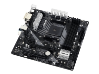 ASRock B450M Pro4-F - Hovedkort - mikro ATX - Socket AM4 - AMD B450 Chipset - USB 3.1 Gen 1, USB-C Gen1 - Gigabit LAN - innbygd grafikk (CPU kreves) - HD-lyd (8-kanalers)