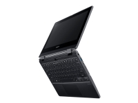 Acer TravelMate Spin B3 TMB311R-31-C8PF - Flippdesign - Celeron N4120 / 1.1 GHz - Win 10 Pro 64-bit National Academic - UHD Graphics 600 - 4 GB RAM - 128 GB SSD - 11.6 AHVA berøringsskjerm 1366 x 768 (HD) - Wi-Fi 5 - skifersvart - kbd: Nordisk