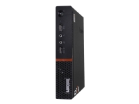 Lenovo ThinkCentre M710q - Tiny - Core i5 7400T / 2.4 GHz - RAM 8 GB - SSD 128 GB - HD Graphics 630 - GigE - Win 10 Pro - monitor: ingen - svart - oppusset - T1A