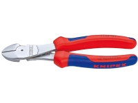 Knipex 74 05 180, Avbitertang, Kromvanadiumstål, Plast, Blå, Rød, 18 cm, 270 g