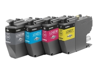 Brother LC422 Multipack - 4-pack - svart, gul, cyan, magenta - original - blekkpatron - for Brother MFC-J5345DW