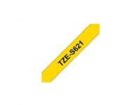 Brother TZS621 - Svart på gult - Rull (0,9 cm x 8 m) laminert teip - for P-Touch PT-1080, 1090, 1230, 1290, 18, 2030, 2430, 2730, 3600, 7100, 9700, 9800, PT-GL-200
