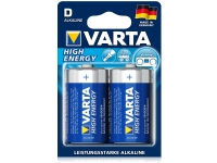 Varta High Energy - Batteri 2 x D - Alkalisk