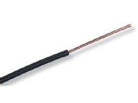 Installationsledning, halogenfri 1x1,5 mm² rød 450/750V ring, kabeldiameter 3,2 mm - (100 meter)